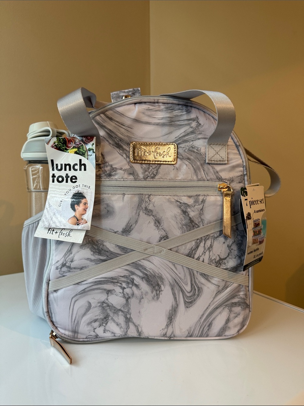 Fit + Fresh Lunch Tote 7 Piece Set - BRAND NEW W/TAGS